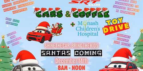 Melbourne SRT CLUB Christmas Coffee & Cars
