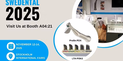 Dentatus at Swedental 2025, 12-14 November