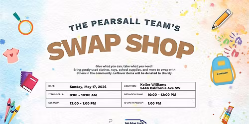 THE PEARSALL TEAM'S SWAP SHOP
