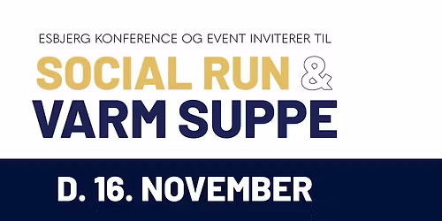SOCIAL RUN & varm suppe