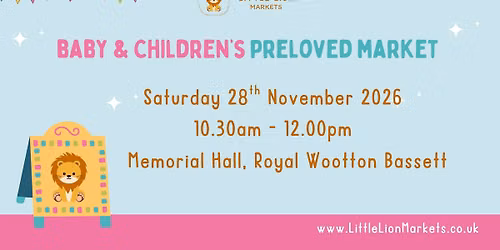 Baby & Children's Preloved Market - Little Lion Market