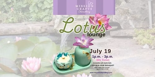 Lotus Lounge Candle Workshop