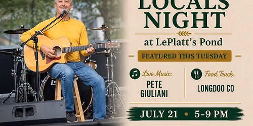 Pete Giuliani Band at LePlatt's Pond