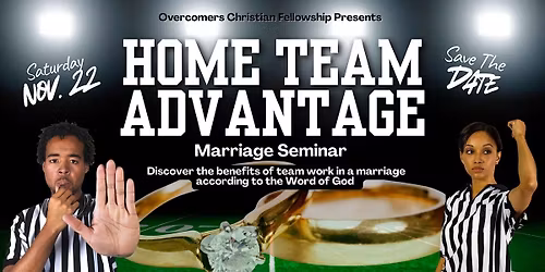 Home Team Advantage | Marriage Seminar