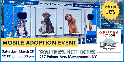 Mobile Adoption Event- Walter's Hot Dogs