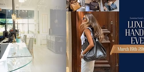 Luxury Handbag Event at Lumina Gem