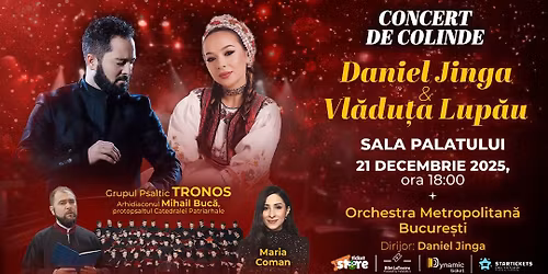Vl\u0103du\u021ba Lup\u0103u, Corul TRONOS si Orchestra Metropolitan\u0103 Bucure\u0219ti la Sala Palatului