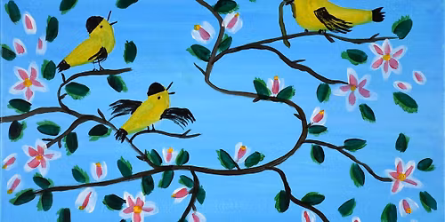 Painting & Pints: Maud Lewis \u2013 Yellow Birds
