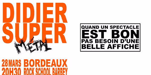 Didier Super \u00e0 Bordeaux