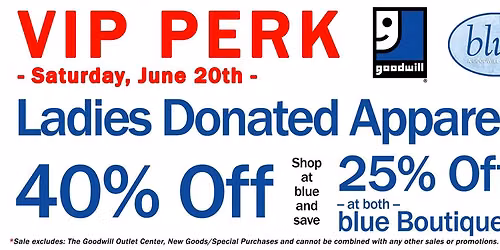VIP Perk Ladies Apparel Sale!