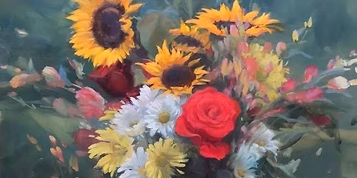 Painted Flowers: Observing, Drawing, & Painting Flowers with Olena Babak