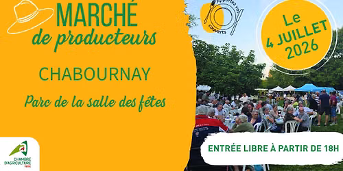 March\u00e9 de Producteurs - Charbournay