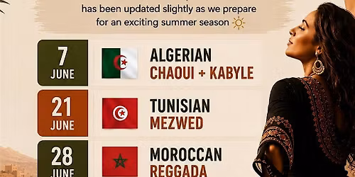 Maghreb Dance Workshops in London (Algerian, Moroccan, Tunisian )