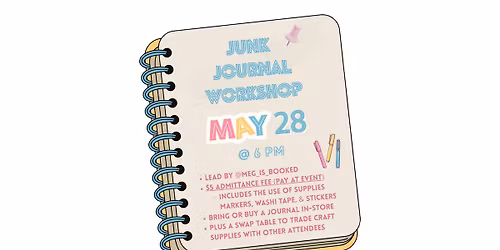 Junk Journal Workshop with Megan O'Polka