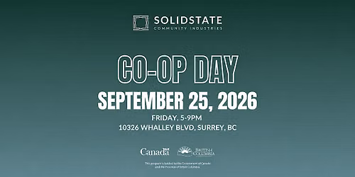 Solid State's CO-OP DAY SEPTEMBER 2026