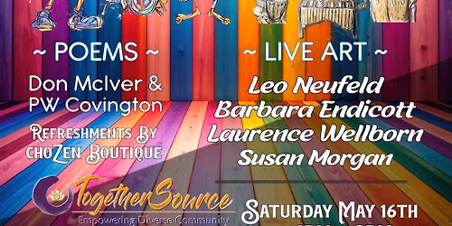 Painters,Poets&Players Unite @ The Source 1111 Carlisle SE