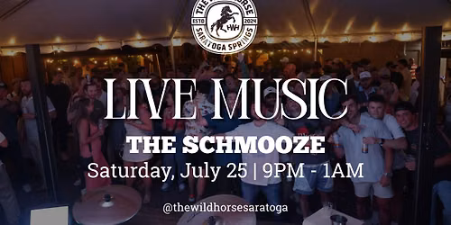 Live music by The Schmooze