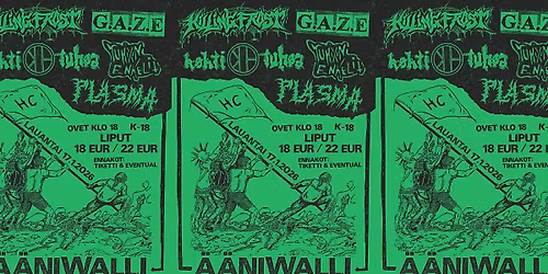 Killing Frost, Kohti Tuhoa, G.A.Z.E, Plasma, Tuhon Enkelit