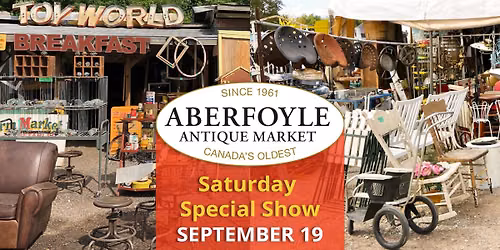 Saturday Special Show - Antique Market