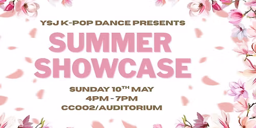 YSJ K-Pop Dance Summer Showcase