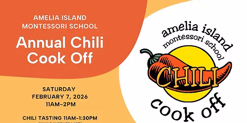 2026 Annual Amelia Island Montessori School Chili Cook-Off