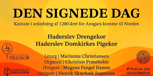 Kantate: Den signede dag