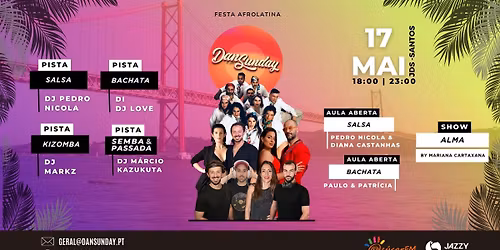 DanSunday | Festa Afrolatina | 17 MAI