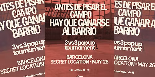 NEW! 3 vs 3 pop up tournament