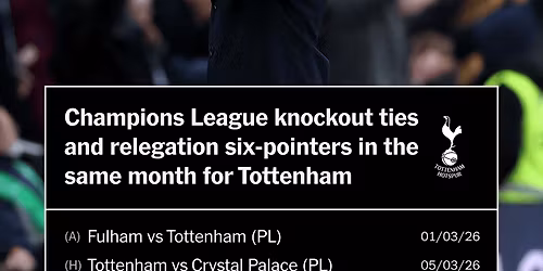 Tottenham Hotspur vs Atletico Madrid - Champions League at Tottenham Hotspur Stadium