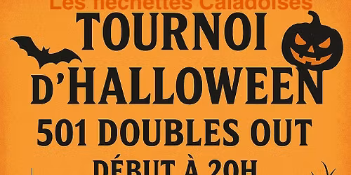 Tournoi d\u2019Halloween 501 doubles out \ud83c\udf83