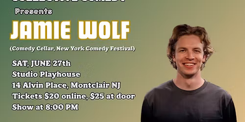 Jamie Wolf at Studio Playhouse