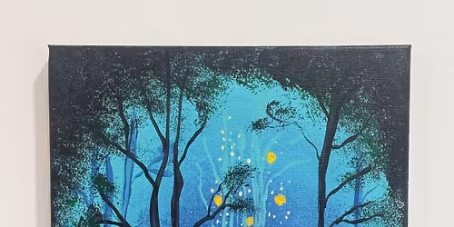 \u201cFirefly Forest\u201d Paint & Sip