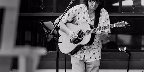 Tommy solo at Rush River Brewing for Rhythm on the River!