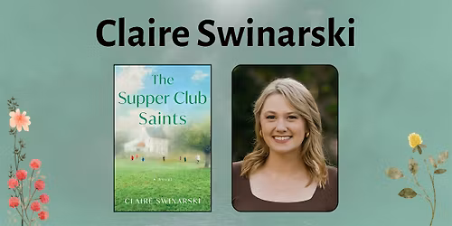 Claire Swinarski author event!