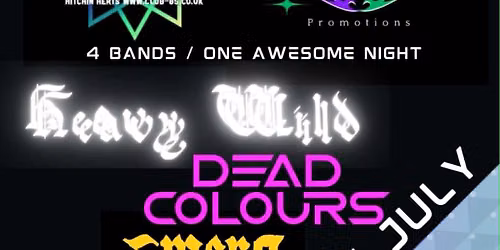 HEAVY WILD \/ THE SILENT ARCHIVE \/ DEAD COLOURS \/ EMERGENCE