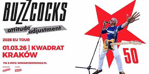 BUZZCOCKS \/ 01.03.26 \/ Kwadrat, Krak\u00f3w