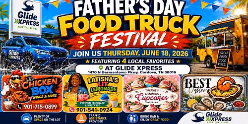 Father's Day Food Truck Festival at Glide Xpress Car Wash
