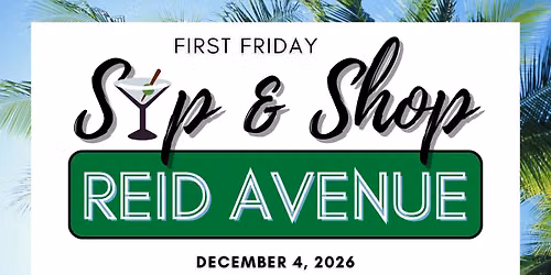 First Friday Sip & Shop