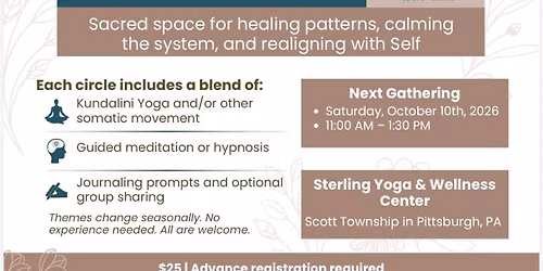 October Sacred Integration Circle