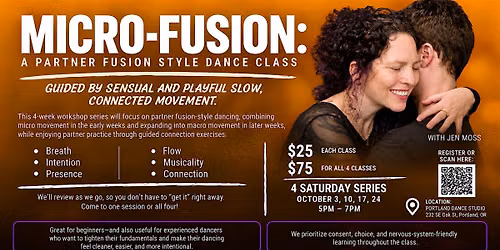Micro-Fusion: A Partner Fusion Style Dance Class