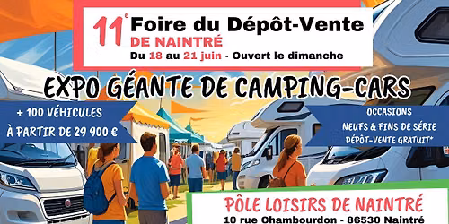 11\u00e8me Foire du D\u00e9p\u00f4t-Vente de Naintr\u00e9 !