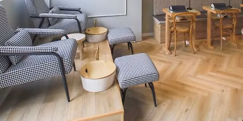 Manicura + pedicura con esmaltado permanente en La Esmalteria