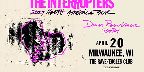 The Interrupters at The Rave \/ Eagles Club