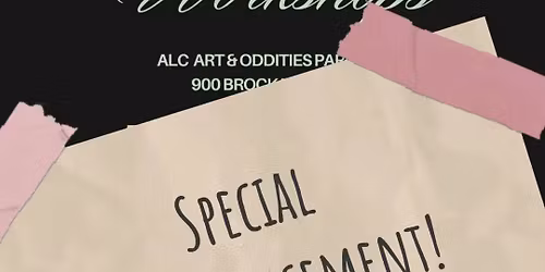 taxidermy and Pinning Workshops