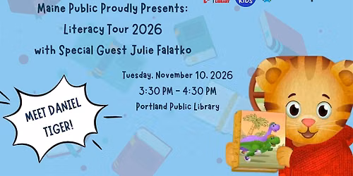 Maine Public Presents Literacy Tour 2026 with Julie Falatko