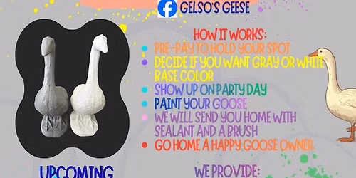 Paint-A-Porch Goose
