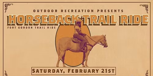 Horseback Trail Ride at Fort Gordon