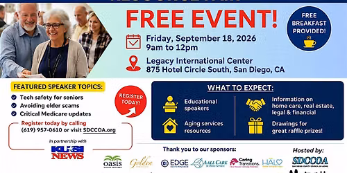 San Diego County Council on Aging Annual Resource Fair