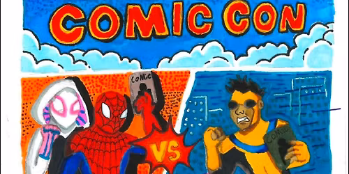 Comic-Con "Vintage Comics vs New Age Comic"