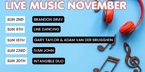 Free Live Music November - Ivan John